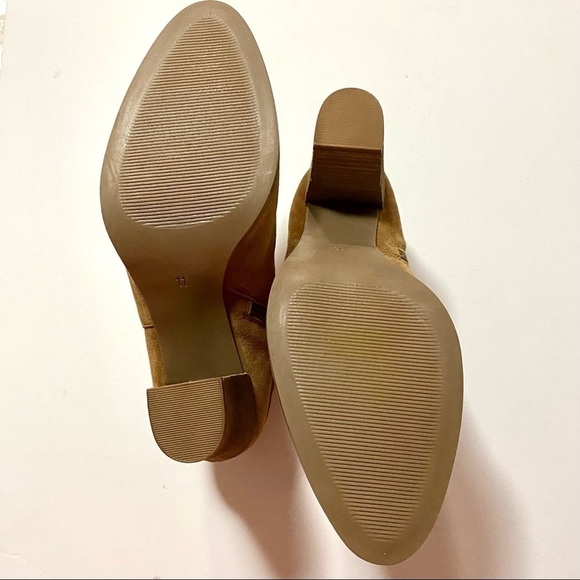 Michael Shannon Kelsey Tan Suede Ankle Boot 11 Chelsea Western - Picture 9 of 14